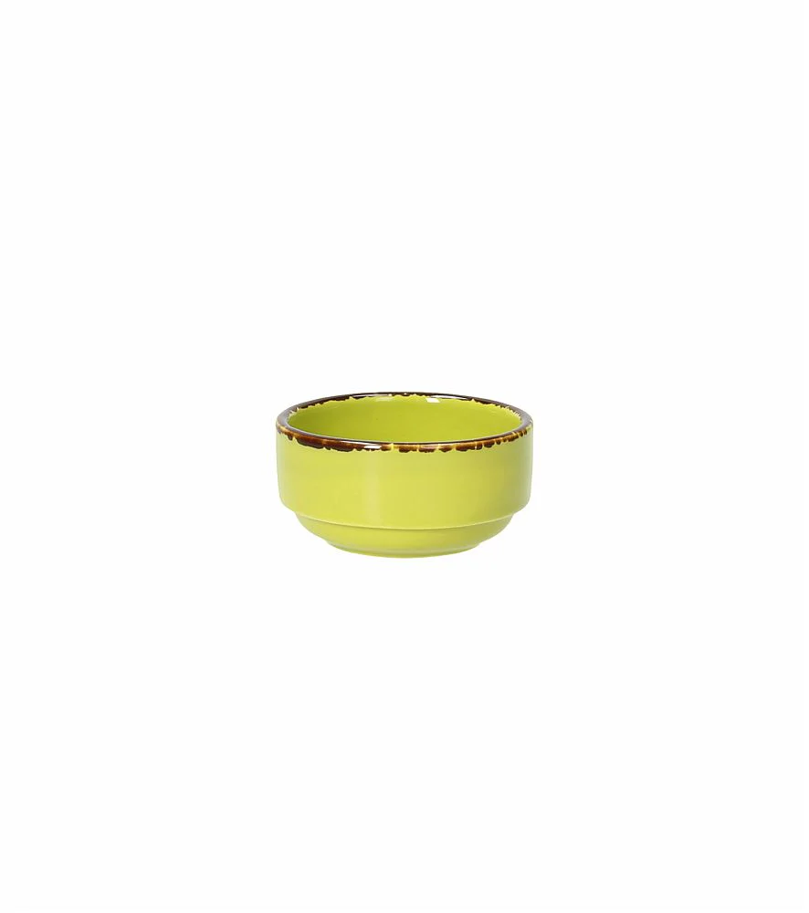 Vulcania High Bowl 8cm Green - Inhomebuy