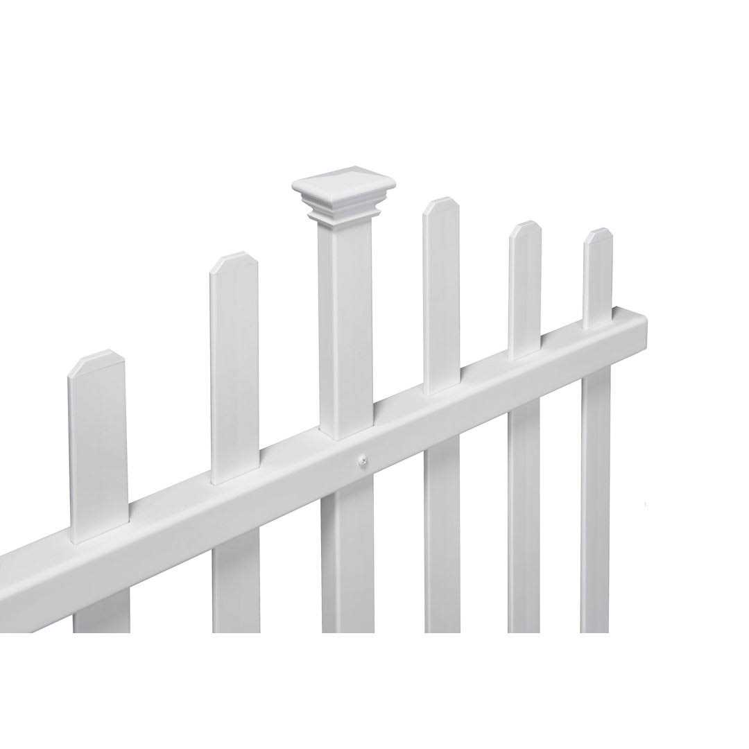 Zippity Outdoor Products WF29001 Dig Garden Metal Fence - Inhomebuy