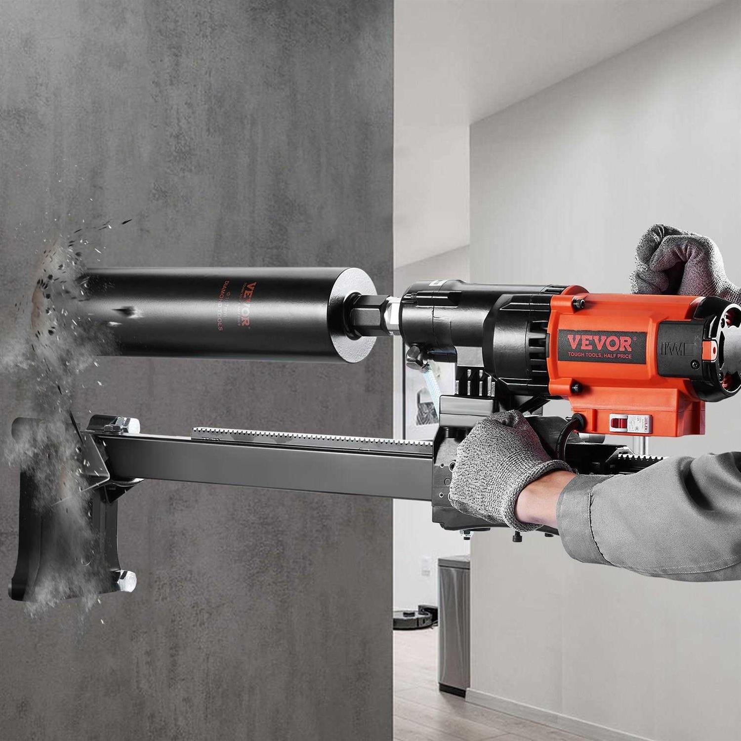 VEVOR Diamond Core Drill 4/101mm Diameter Core Drill Bit 9.5/241mm Concrete Core Drill Bit JJGSKZ149.5IN9EGYV0 - Inhomebuy