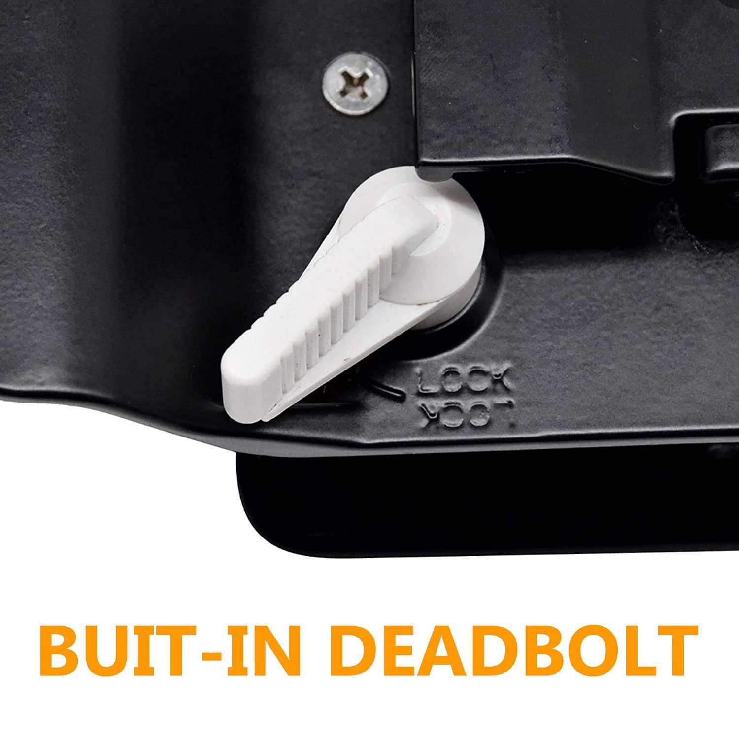 Vogrex Rv Door Lock Travel Trailer Entry Door Lock With Paddle Deadbolt - Inhomebuy