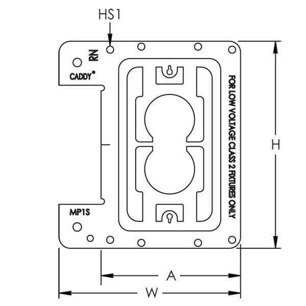 nVent Caddy Caddy 512 T-Bar Box Hanger - Inhomebuy