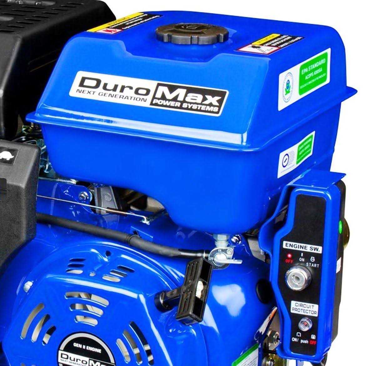DuroMax 420cc Gas 1-Inch Shaft Recoil Start Engine XP16HP - Inhomebuy