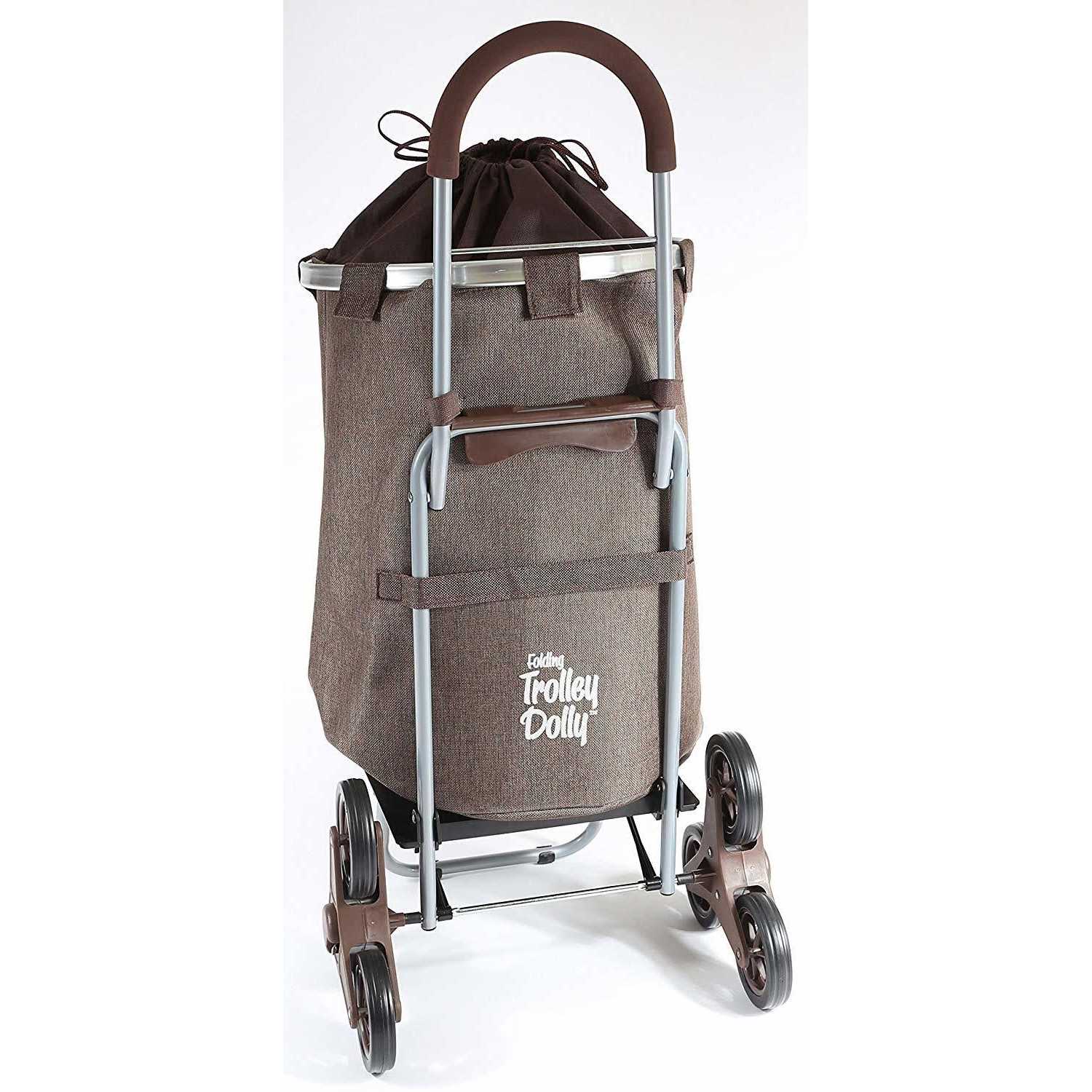 Dbest products Stair Climber Trolley Dolly Laundry Hamper - Inhomebuy