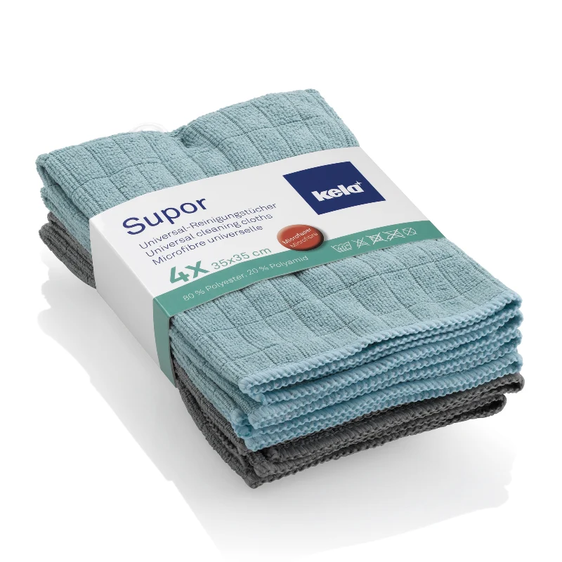 Universal cleaning cloths 4pc - Mint Green - Inhomebuy