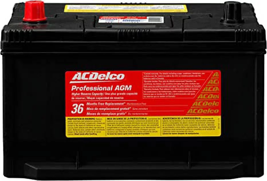 ACDelco AGM Automotive BCI Group 65 Battery 65AGMHRC - Inhomebuy