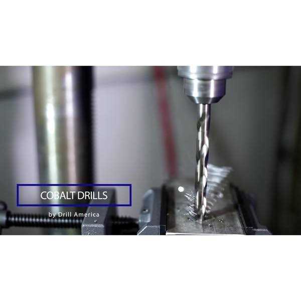 Drill America Cobalt Jobber Length Drill Bit - Inhomebuy