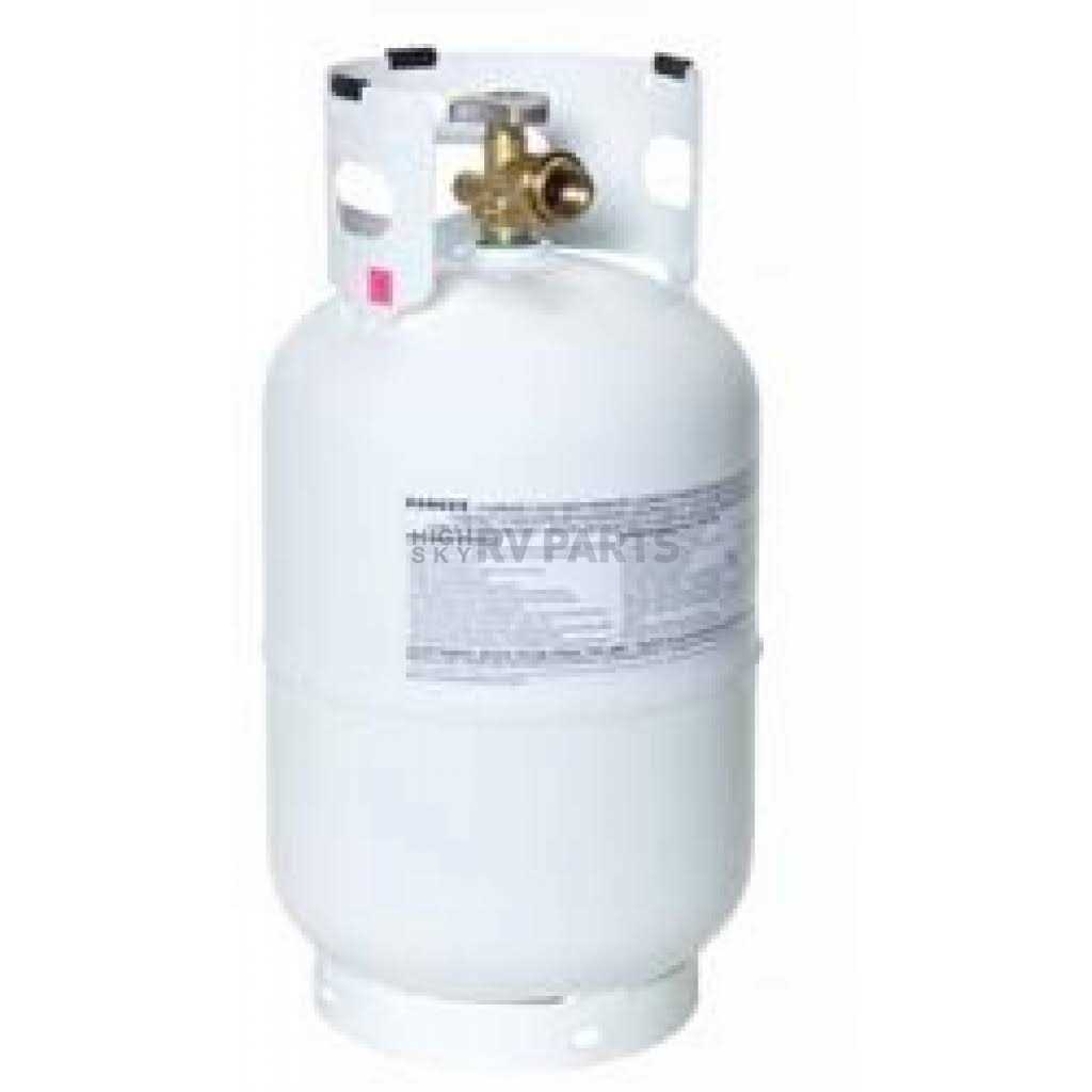 Flame King YSN100HOGb 100 lb Pound Horizontal & Vertical Propane Cylinder Pol Valve - Inhomebuy