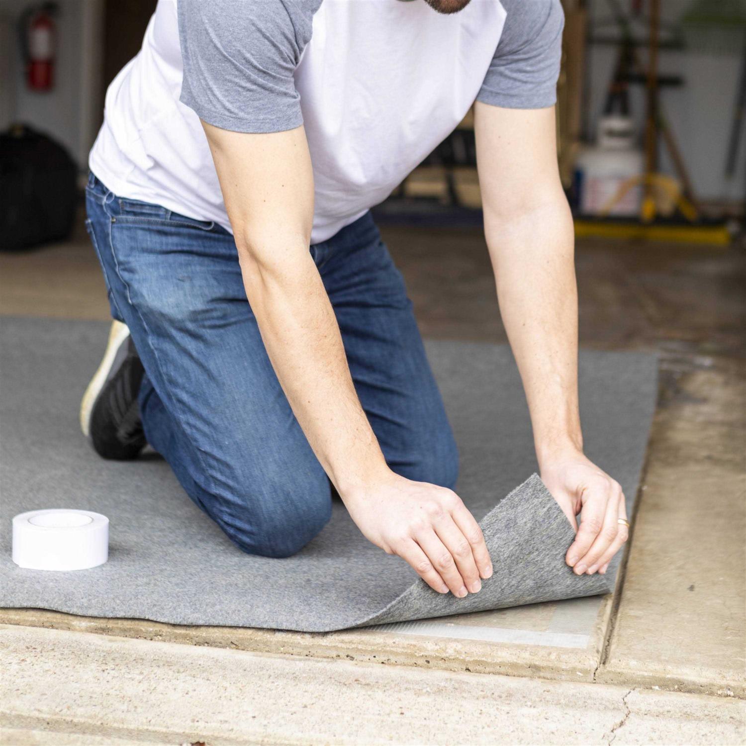 Duck Brand White Replacement Vinyl Clad Door Seal - Inhomebuy