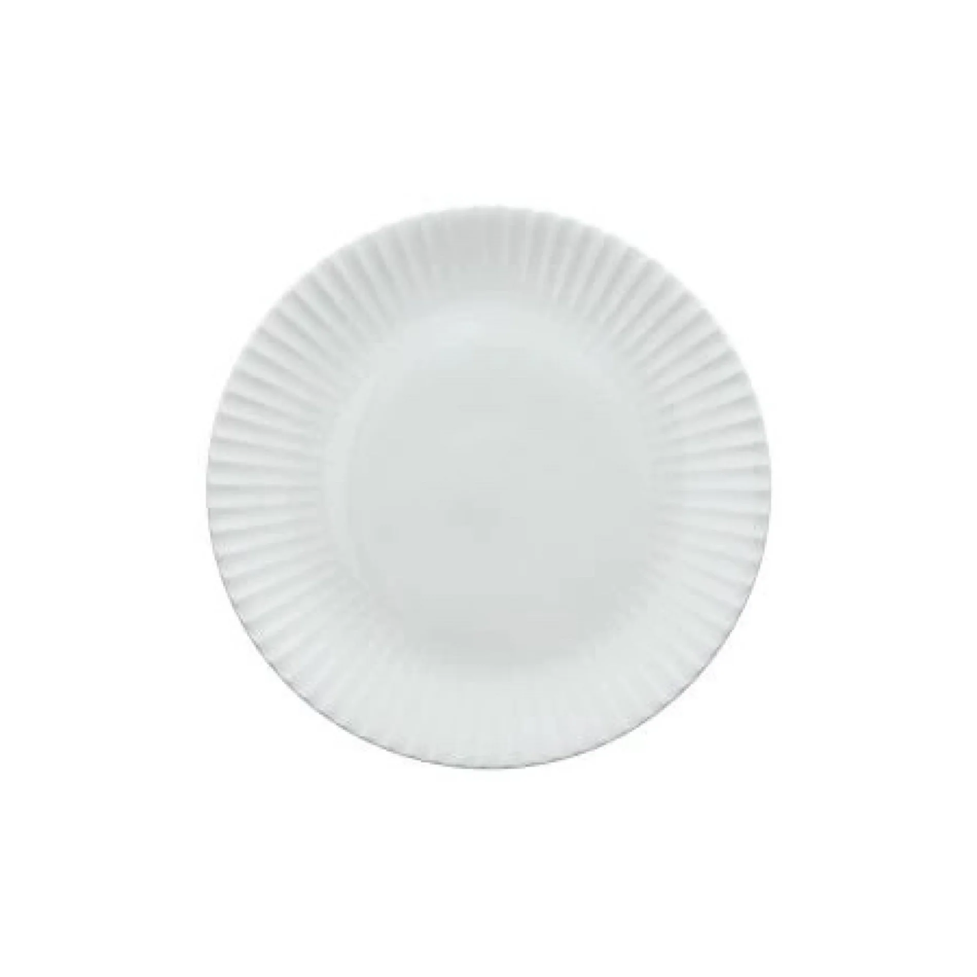 Andrea Fontebasso Dinner Plate 26cm  Radius white - Inhomebuy