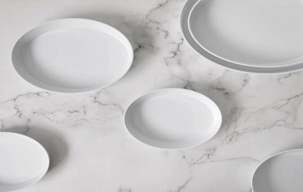 Oval Tray 47x29cm Show Pla Rubber - Inhomebuy