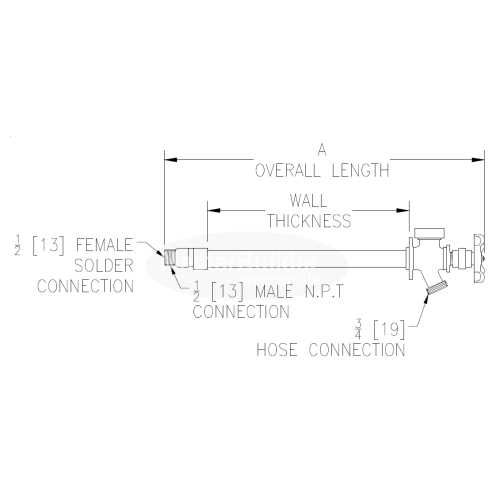 Zurn Z1333-C Wall Hydrant - Inhomebuy