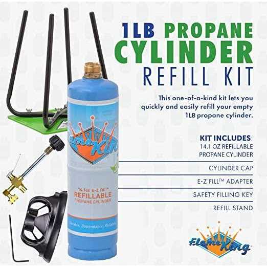Flame King YSN10LB Propane Tank - Inhomebuy