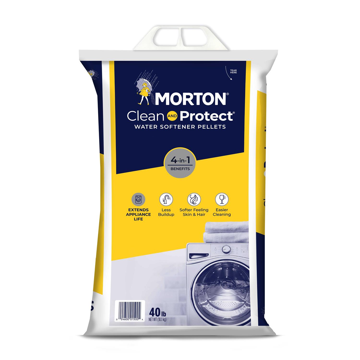 Morton Clean & Protect Rust Defense Water Softener Pellets - Inhomebuy