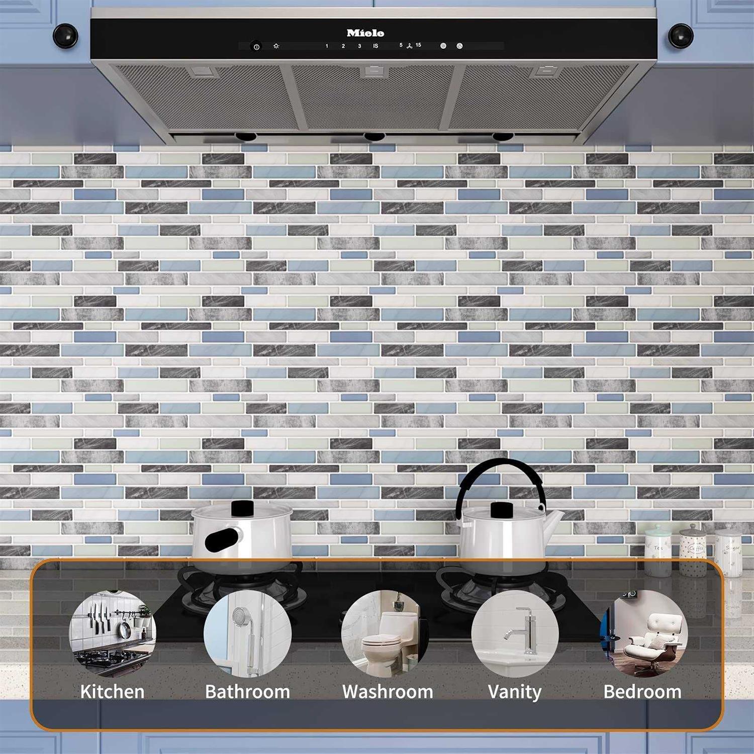 WOWSTAR 10-Sheet Peel and Stick Tiles - Inhomebuy