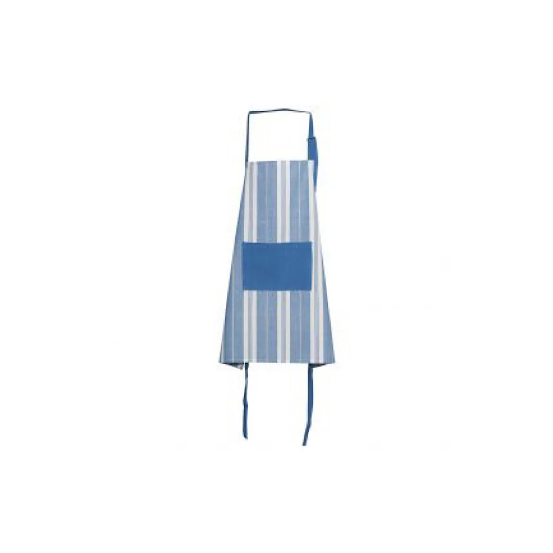 Antibes Apron Tablier Cotton Blue - Inhomebuy
