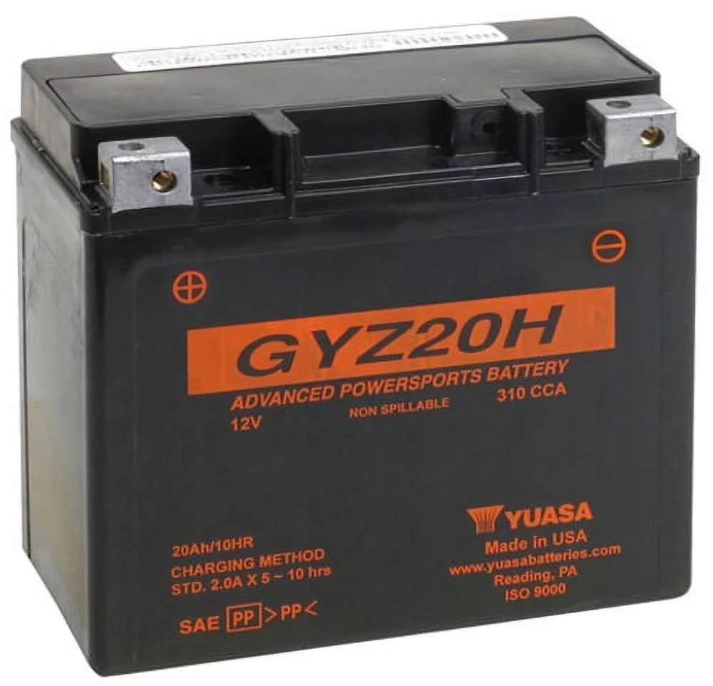 Yuasa Gyz20h Factory Activated, Maintenance Free - Inhomebuy