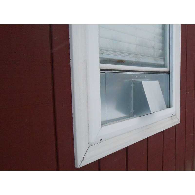 Vent Works Window Dryer Vent - Inhomebuy