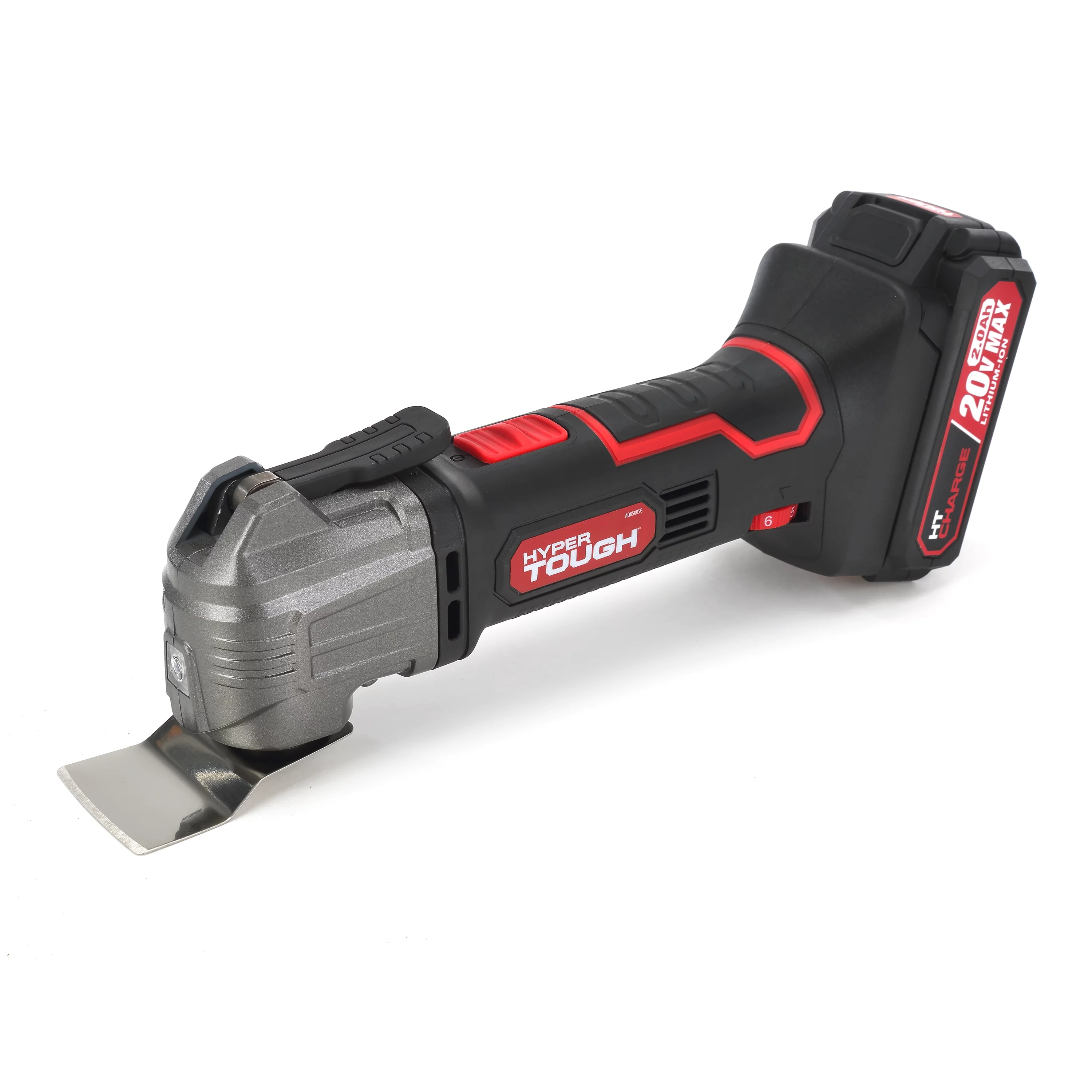 Hyper Tough 20V Max Lithium-Ion Oscillating Power Tool with 2.0 Amp Hour Battery & Charger - Inhomebuy
