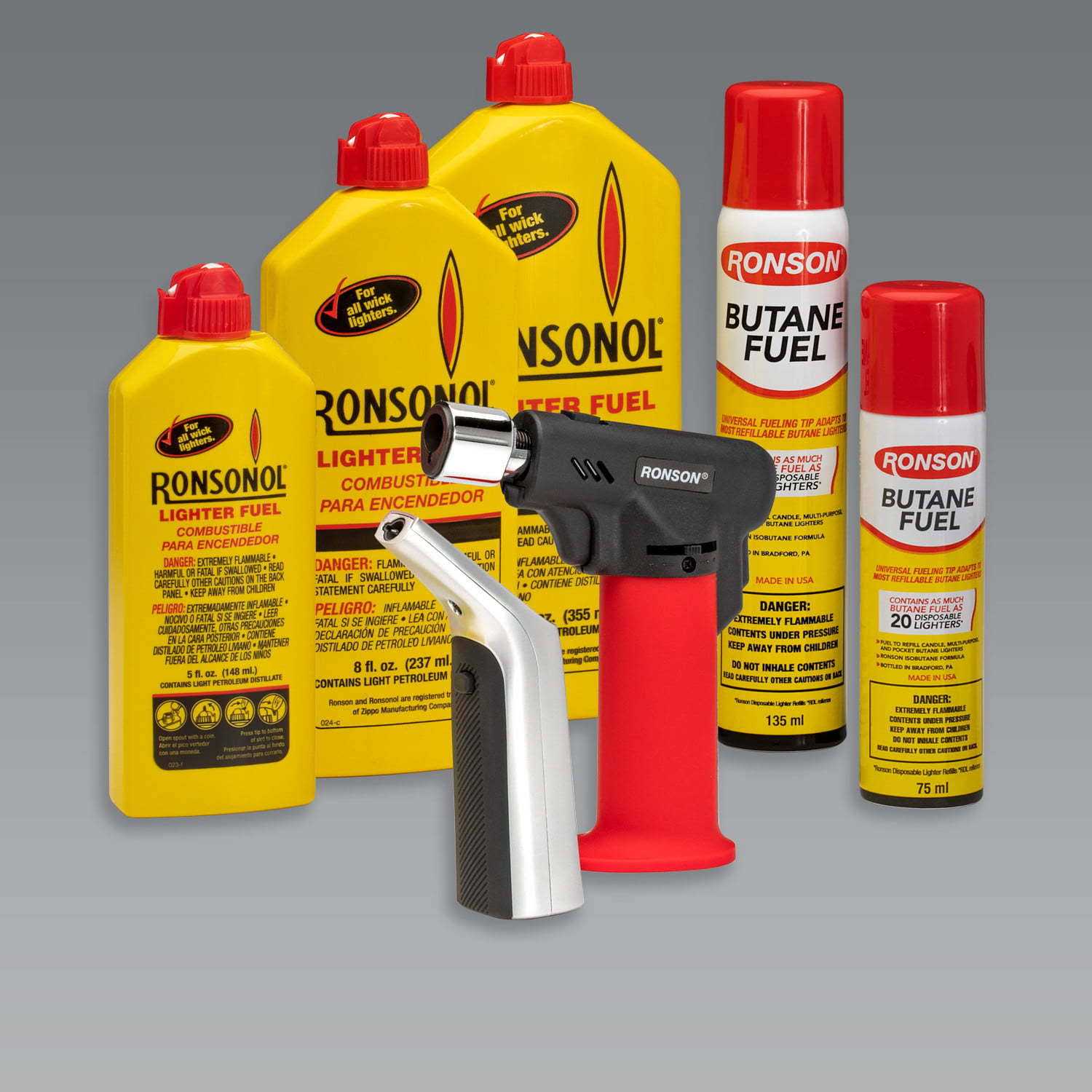 Ronson Butane Fuel Multi-Fill - Inhomebuy