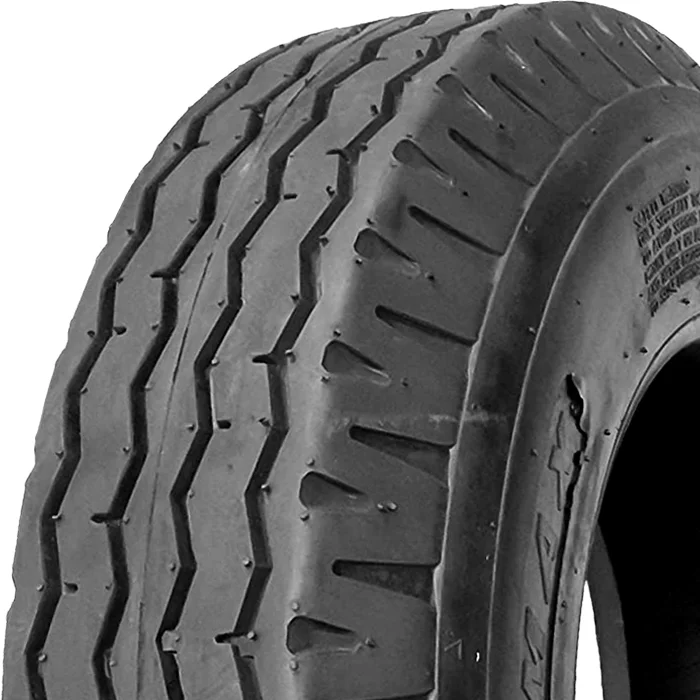 Pair of 2 (TWO) New Zeemax Highway ST 8-14.5 Load G (14 Ply) Heavy Duty Trailer Tires - Inhomebuy