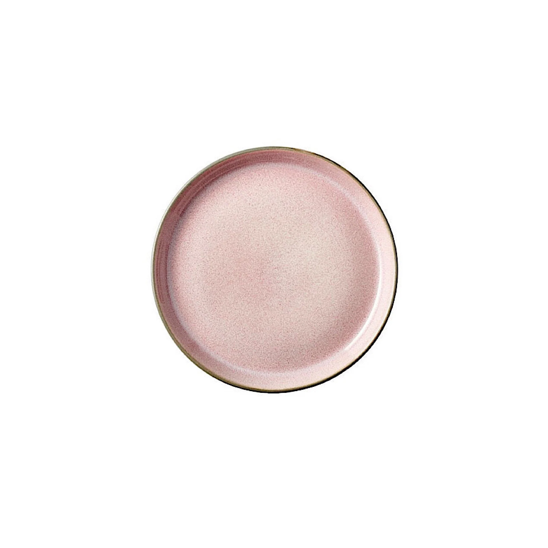 Stoneware Gastro Plate 17 cm Grey, Light Pink - Inhomebuy