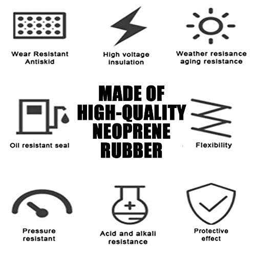 Nabowan Solid Rubber Sheets,Strips,Rolls 18 Thick X 12 Wide X Long - Inhomebuy