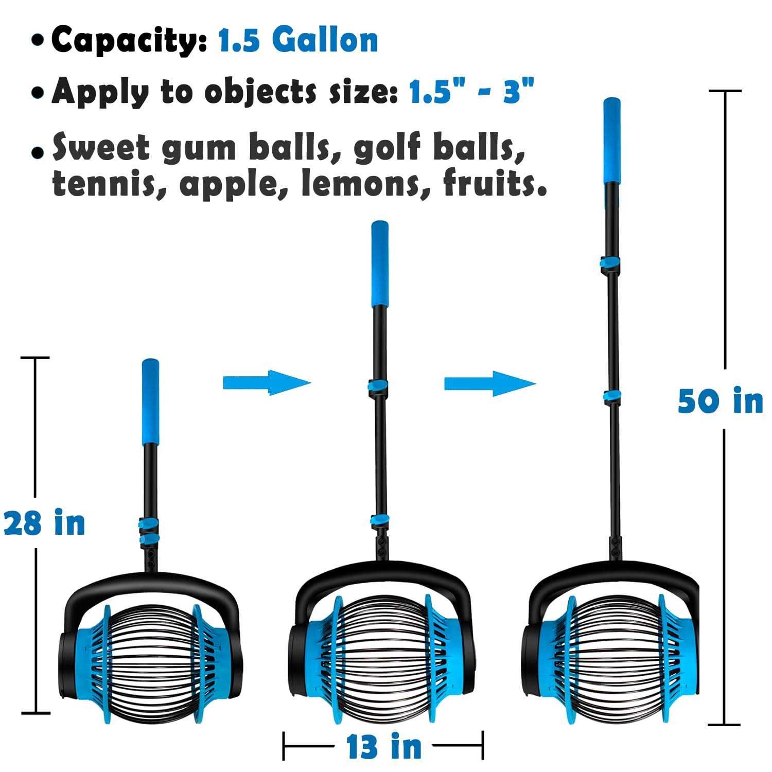 Zozen Measuring Wheel in Feet and Inches, Collapsible with One key to Zero, Kickstand, Starting Point Arrow and Cloth Carrying Bag - Inhomebuy