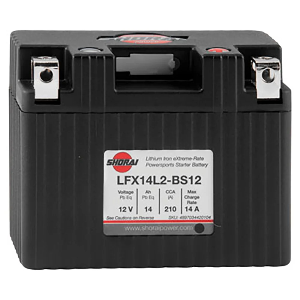Shorai Lithium-Iron Battery LFX14L2-BS12 Compatible With Honda CRF230F 2019 - Inhomebuy