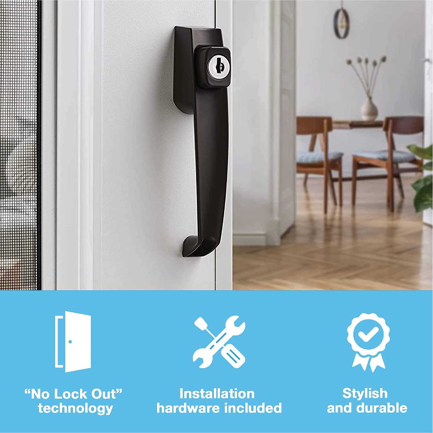 Wright Products Standard Duty Pneumatic Screen and Storm Door Closer - Inhomebuy