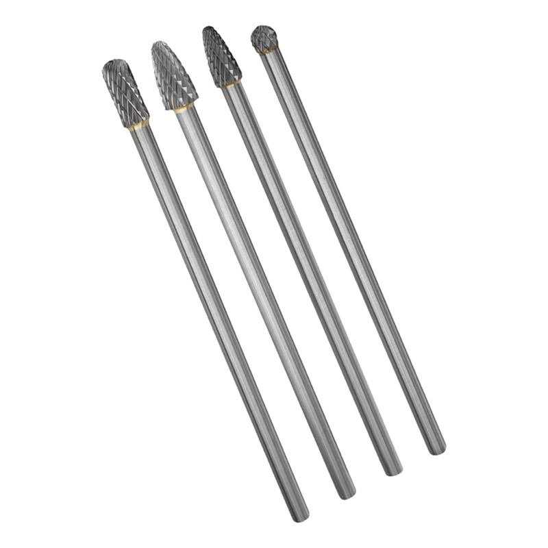 Wolfride 4pcs Flush Trim Router Bit Set 1/4 Inch Shank Top Bearing Flush Trim Router Bit - Inhomebuy