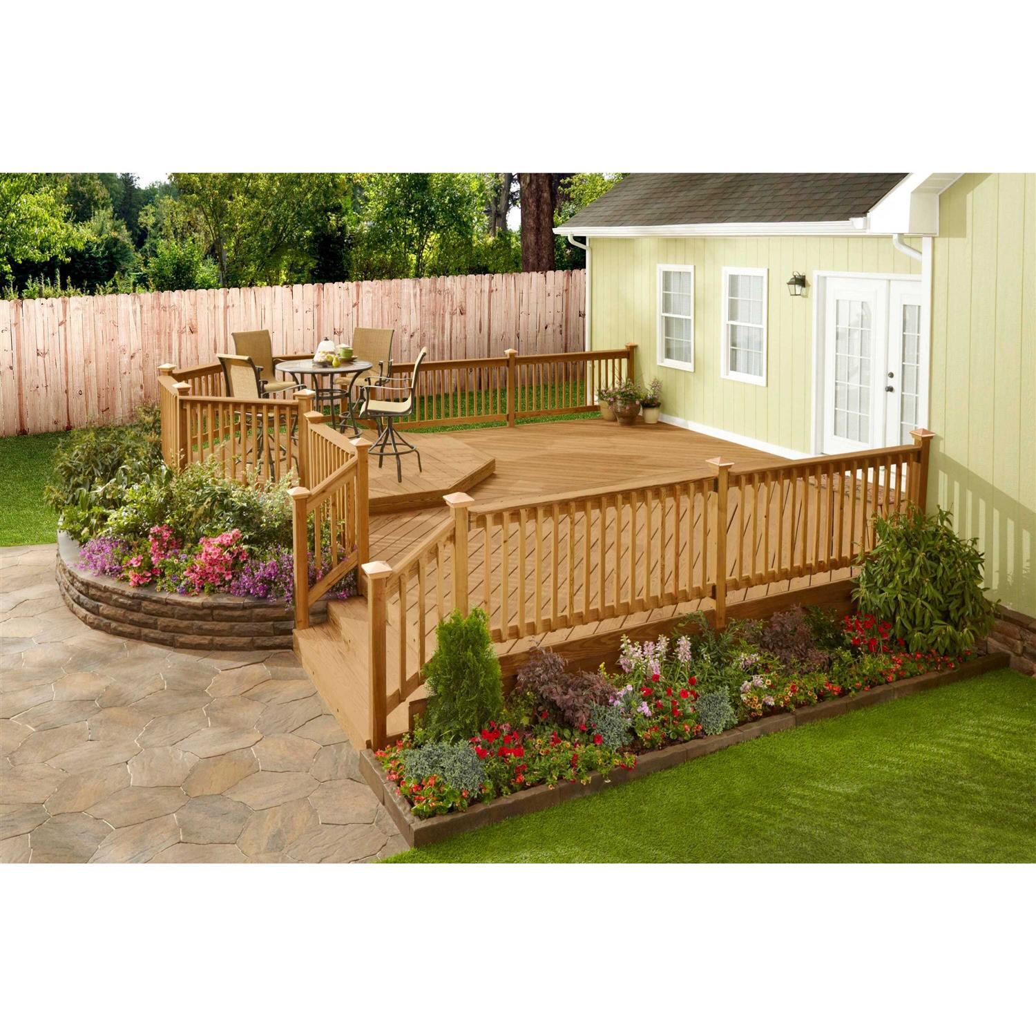 Severe Weather 2-in x 2-in x 8-ft #1 Radius Edge Wood Pressure Treated Lumber 228T125EL - Inhomebuy