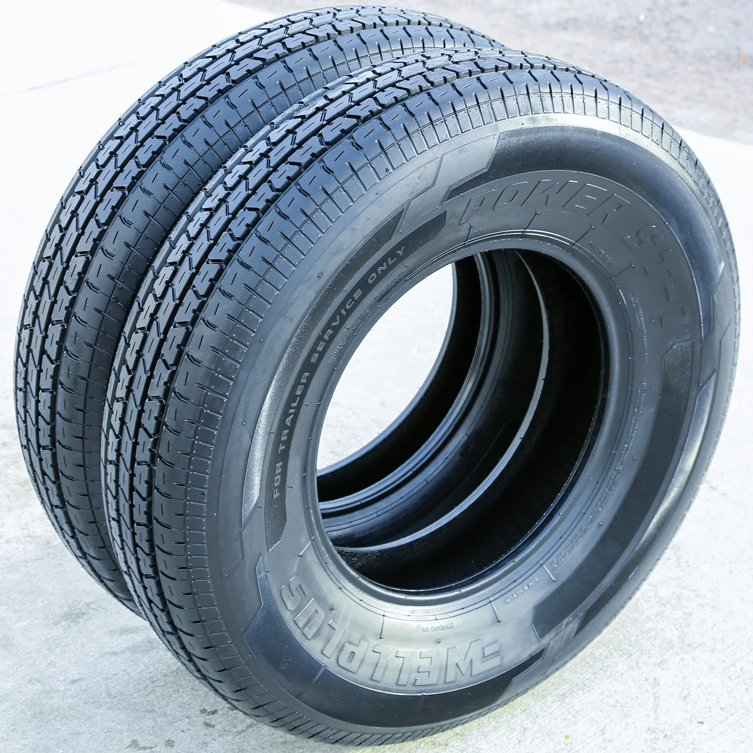 Tire WellPlus Power ST-1 Semi-Steel ST 235/80R16 Load E 10 Ply Trailer - Inhomebuy