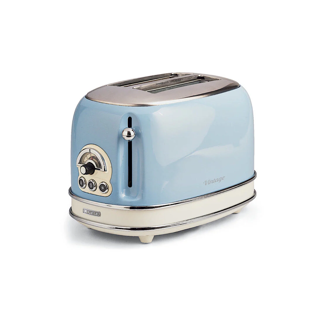 Vintage Toaster 2S Blue 810W - Inhomebuy
