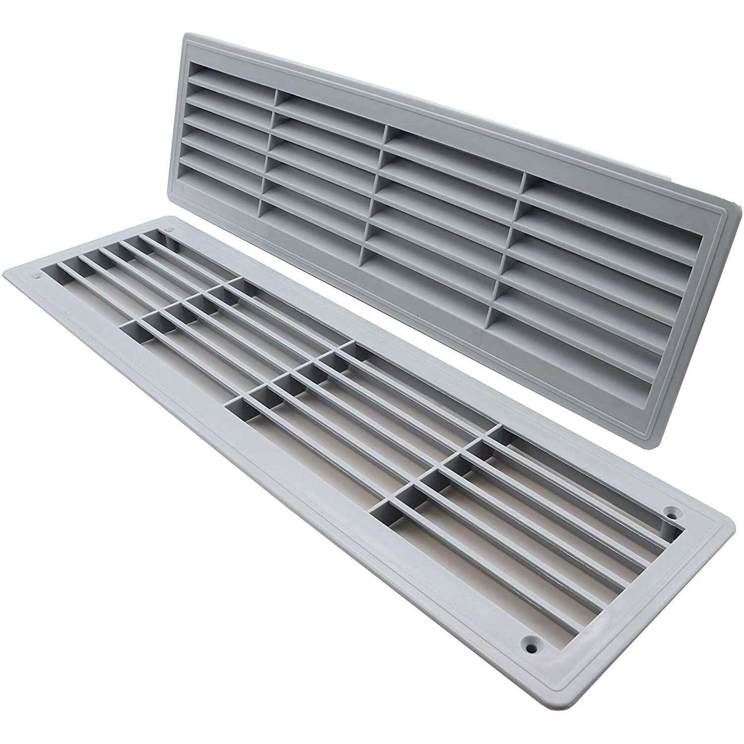 Vent Systems Door Air Register Two Sided Door Louvers - Inhomebuy
