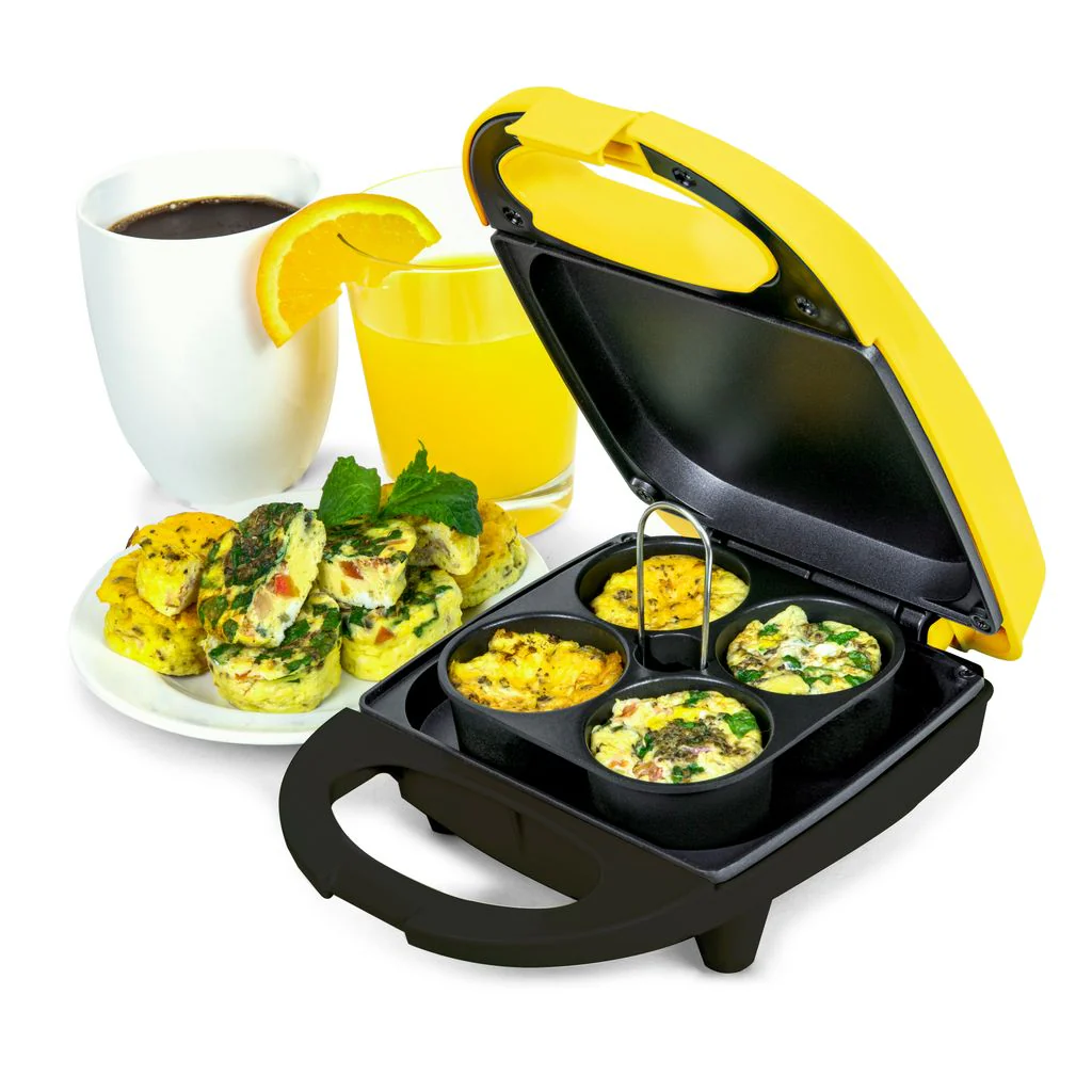 MyMini Personal Breakfast Bites Maker, Yellow - Inhomebuy