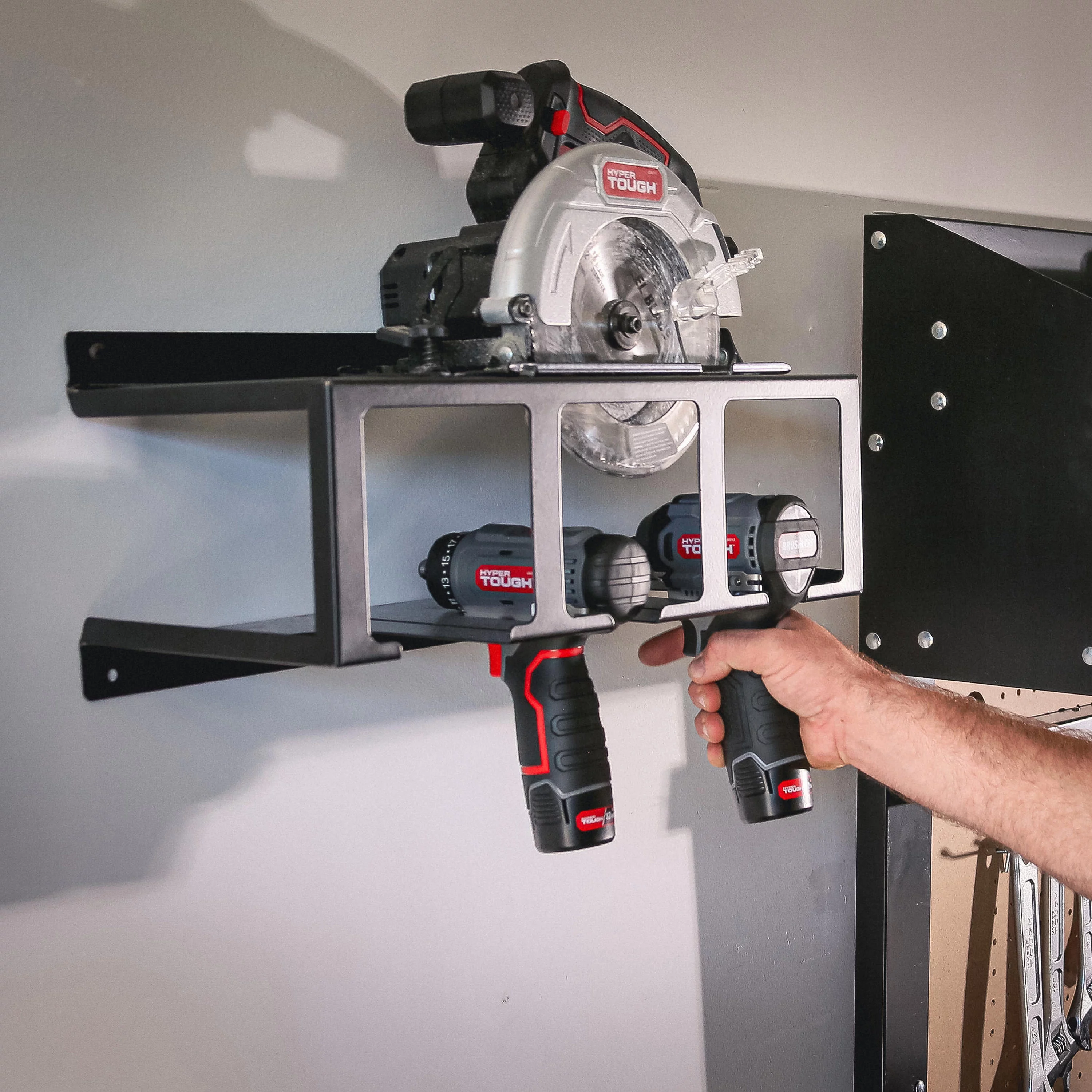 Hyper Tough 12V Max Lithium-Ion 3-in-1 Multi-Head Power Drill Set with 1.5Ah Battery and Charger, 80003 - Inhomebuy