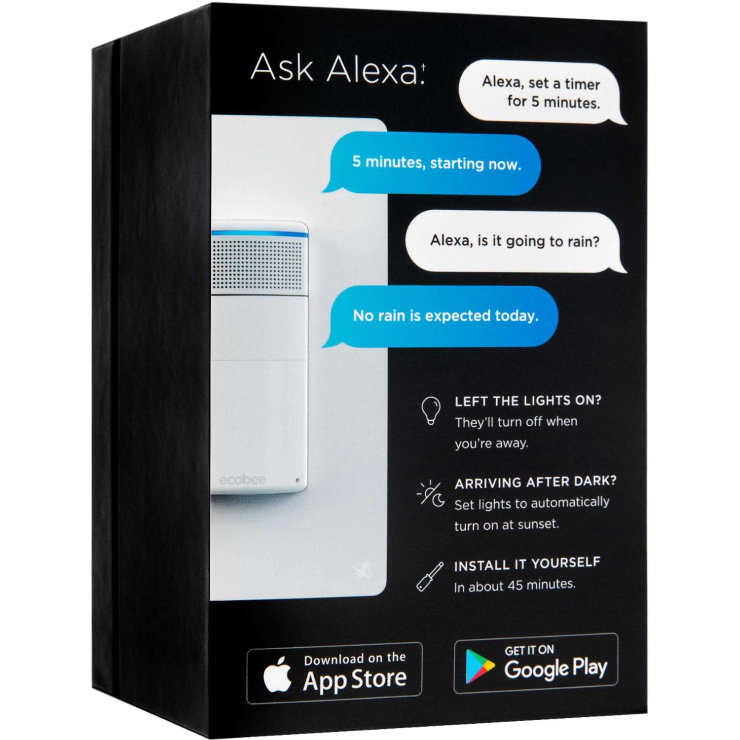 Ecobee SmartThermostat Voice Control - Inhomebuy