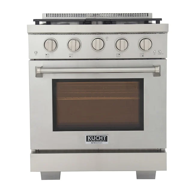 Kucht Professional 30 in. 4.2 cu ft. Natural Gas Range, KFX300 - Inhomebuy