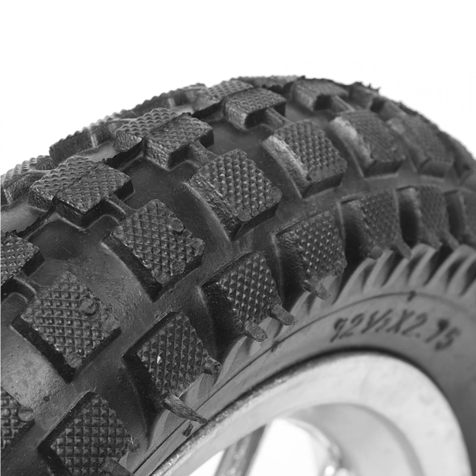 Fugacal Motorcycle Tire,12.5 X 2.75in Motorcycle Front Rear Tire Wheel With Rim Fits For Coolster 49cc 2 Stroke Mini Dirt Bike - Inhomebuy