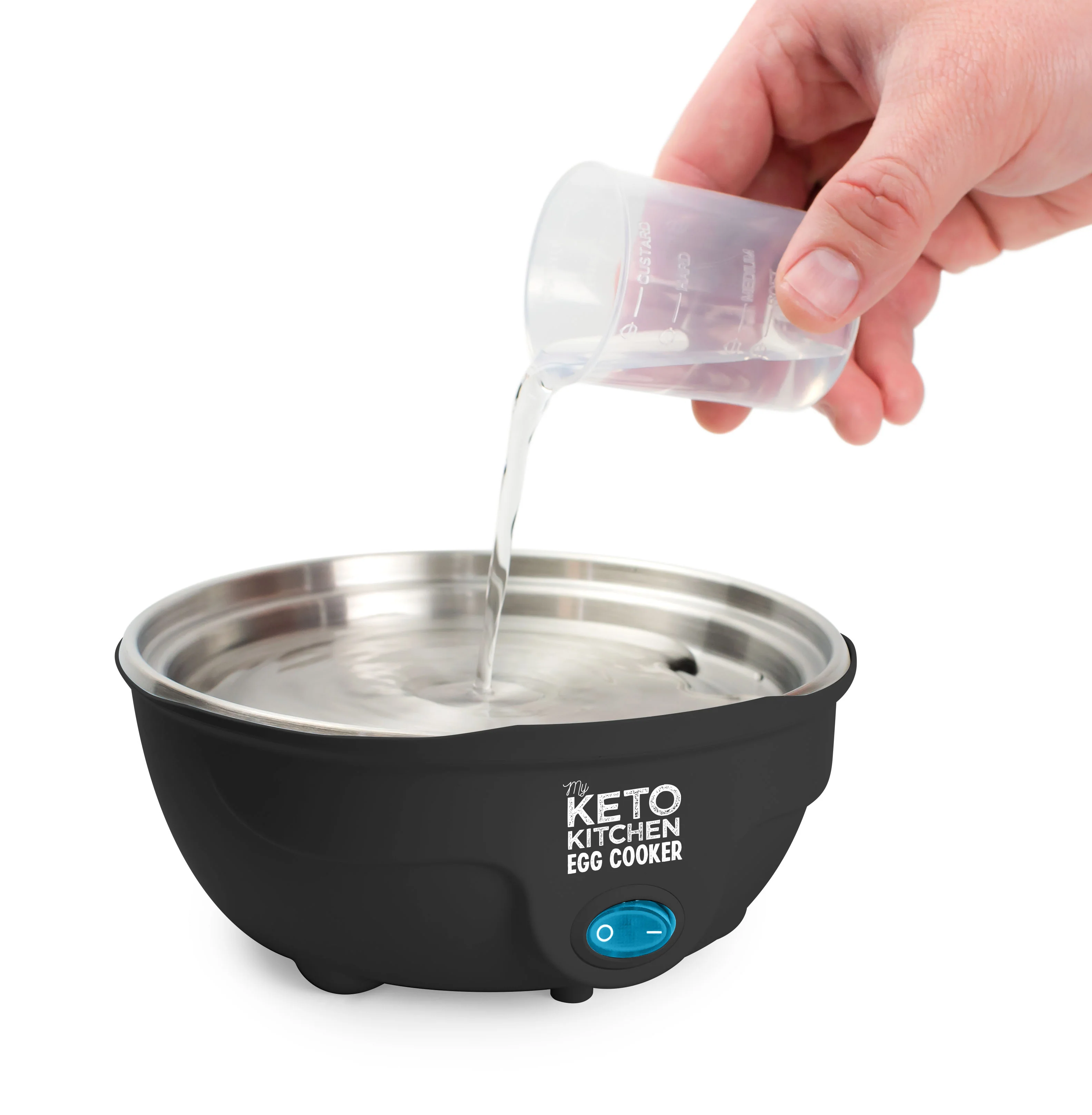 My Keto Kitchen Electric 7-Egg Cooker, Blackberry - Inhomebuy