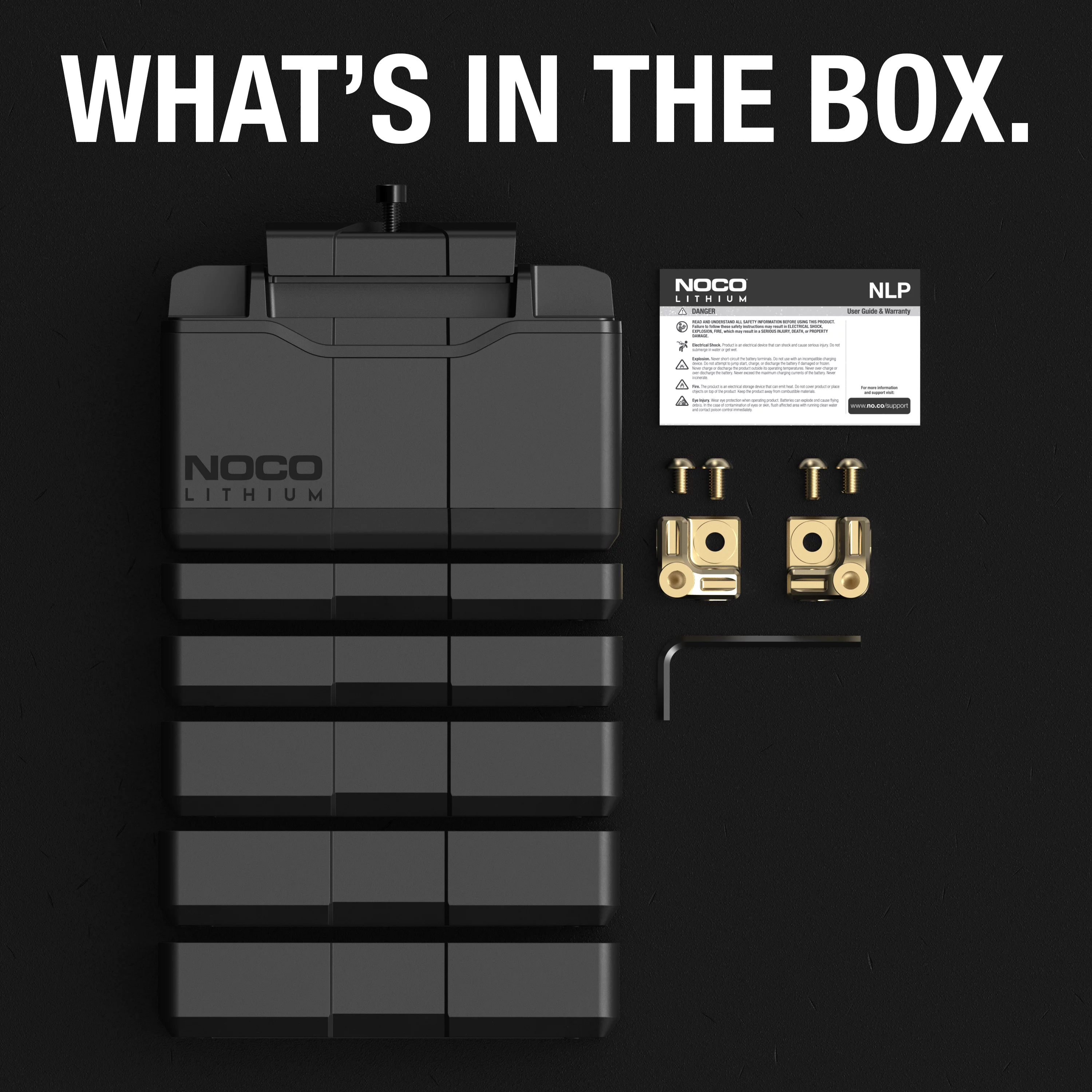 NOCO Lithium NLP14 Group 14 500A 12V 4Ah Lithium Powersport Battery - Inhomebuy