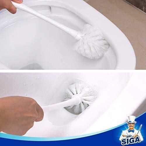 MR.SIGA Toilet Plunger and Bowl Brush Combo for Bathroom Cleaning - Inhomebuy