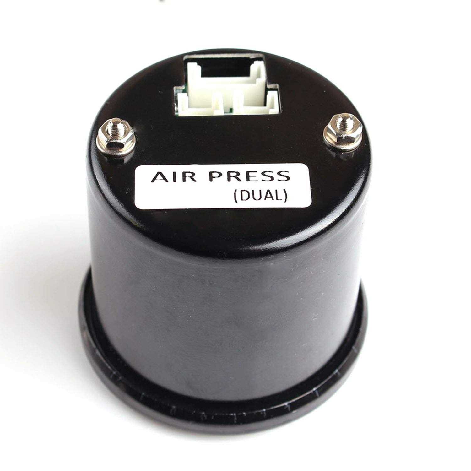 Dual Air Bag Suspension Pressure Gauge Kit Red Digital 290psi with 2pcs 1/8npt Electrical Sensors - Inhomebuy