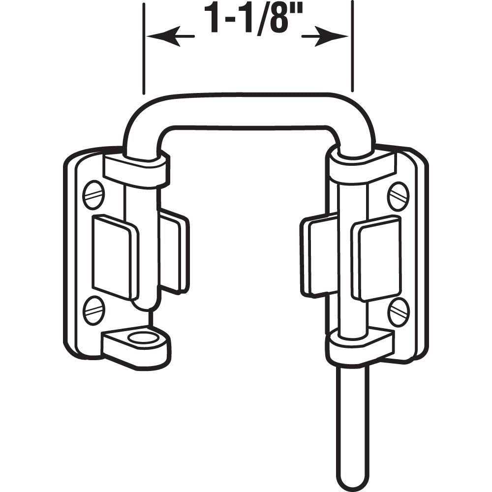 Prime-Line U 9552 Door Reinforcer For 1-3/4 in. Doors - Inhomebuy