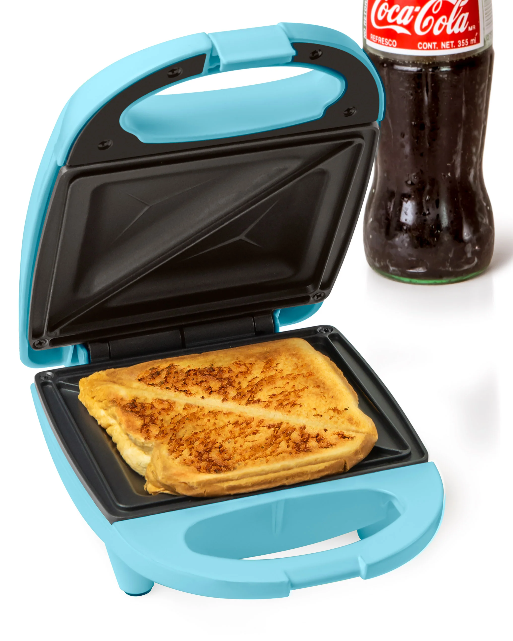 Coca-Cola Sandwich Maker with Beverage Cooler Bag - Inhomebuy