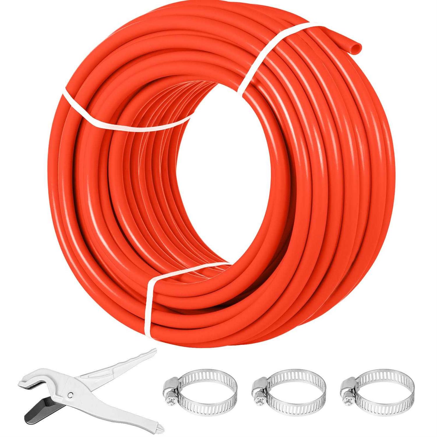 VEVOR PEX Tubing Oxygen Barrier PEX-B Radiant Floor Heating PEX Pipe PEX Tube - Inhomebuy