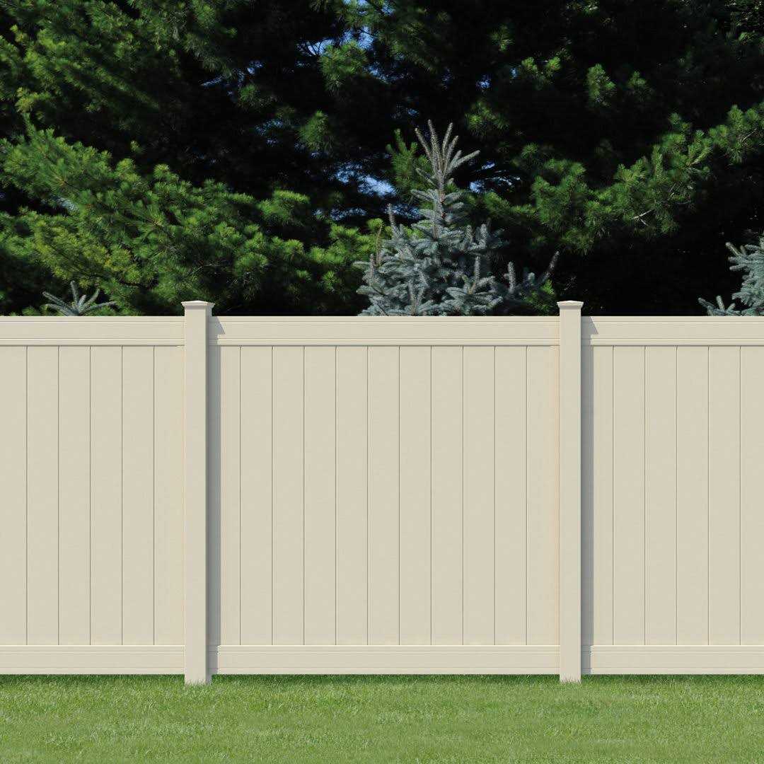 Outdoor Essentials Pro Series 5 in. x 5 in. x 8 ft. White Vinyl Woodbridge Routed Corner Fence Post - Inhomebuy