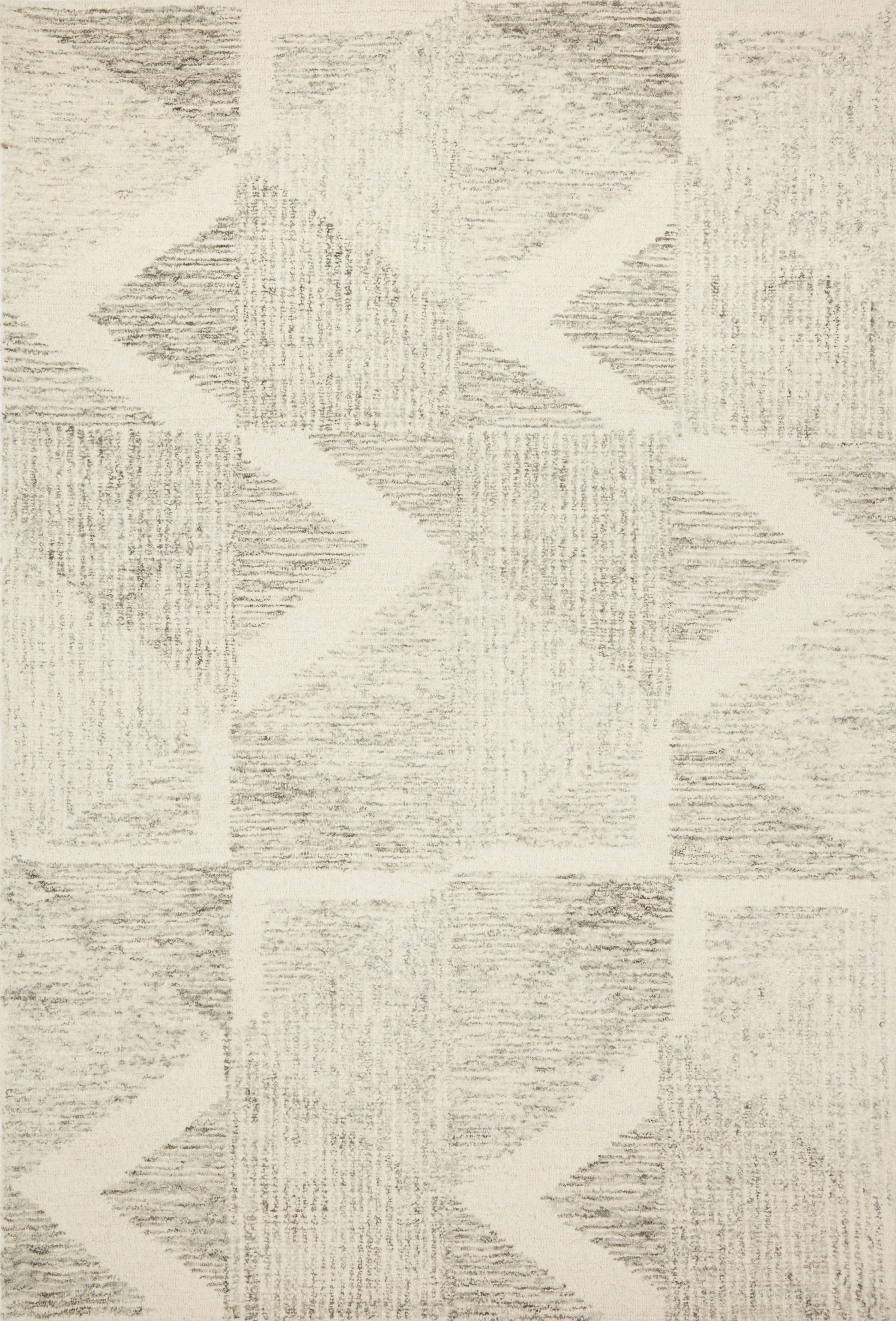 Loloi Rugs Milo Collection Rug in Lt Grey, Granite - 8'6
