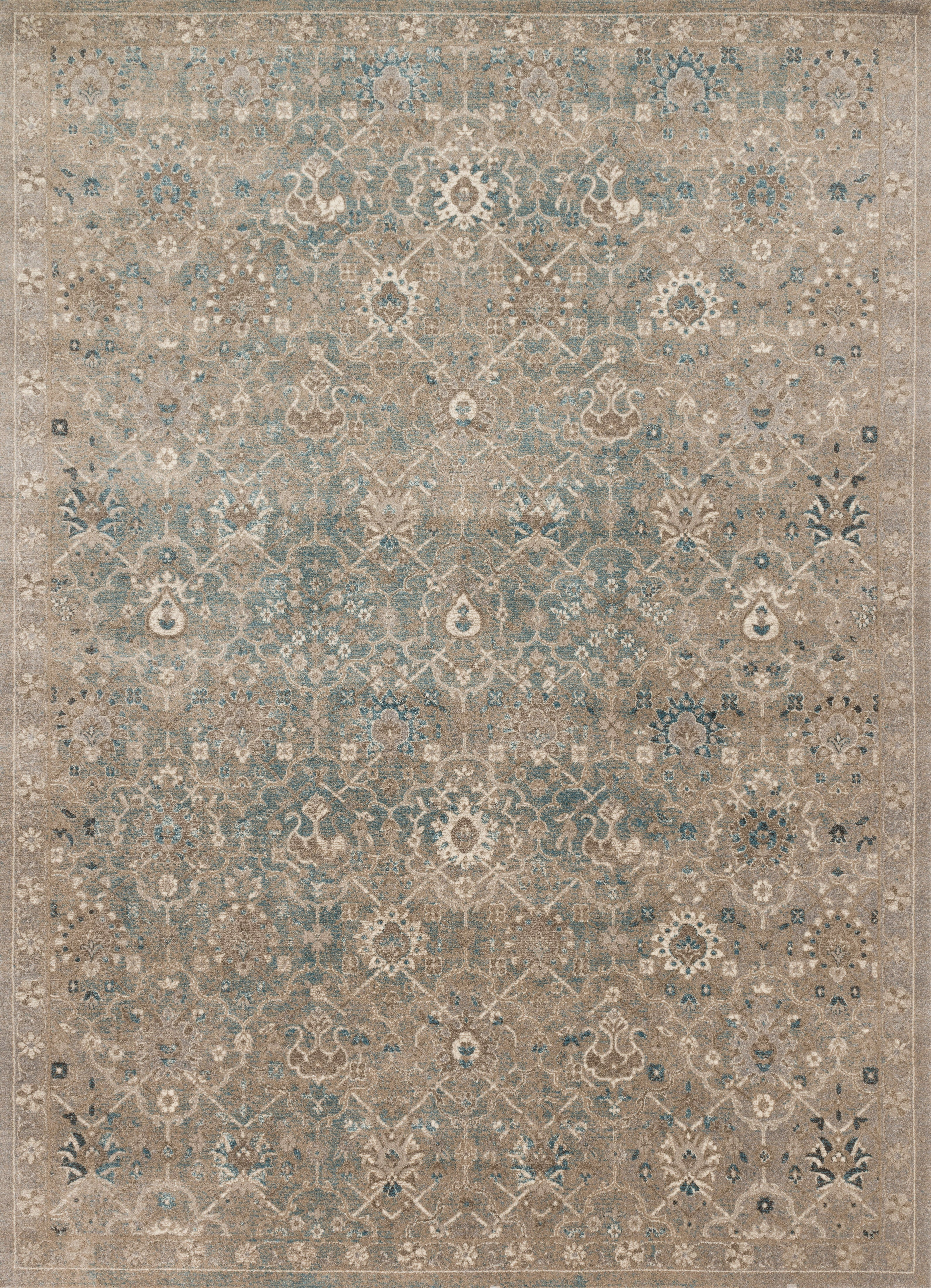 Loloi Rugs Century Collection Rug in Bluestone - 9'6