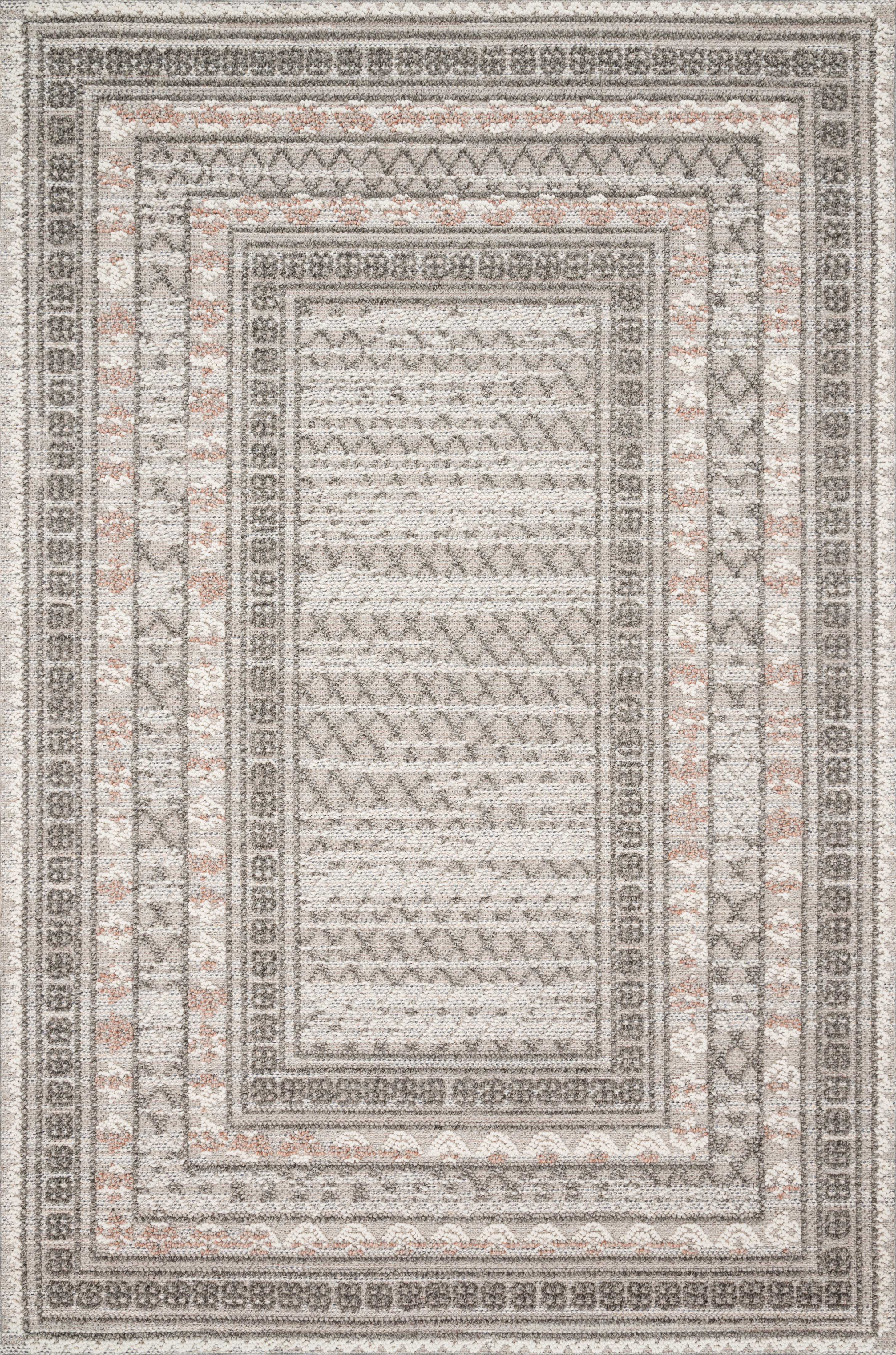 Loloi Rugs Cole Collection Rug in Grey, Multi - 9'6